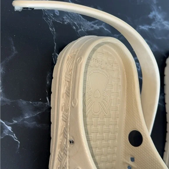 Barbara King Sole Steppers All-Weather Slip On Gardening Shoes Khaki Size Large - Picture 3 of 10